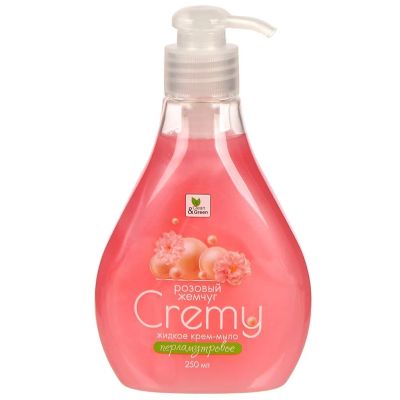 Лот: 25438694. Фото: 1. Крем-мыло жидкое Clean&Green... Уход за телом