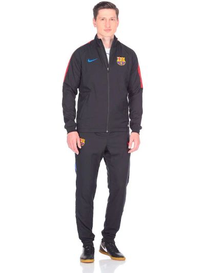 Лот: 10535605. Фото: 1. Костюм Nike Fcb M Nk Dry Sqd Trk... Спортивные костюмы