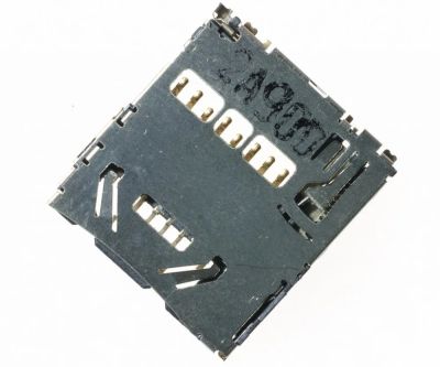 Лот: 25336893. Фото: 1. Коннектор MMC для Alcatel OT-7047D. Шлейфы, разъёмы