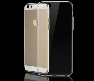 Лот: 10151602. Фото: 1. Чехол силикон iPhone 6 прозрачный... Чехлы, бамперы