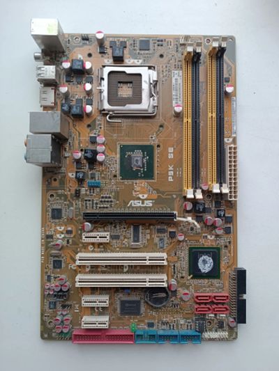 Лот: 25189677. Фото: 1. Материнская плата ASUS P5K SE... Материнские платы