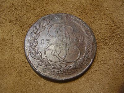 Лот: 3596566. Фото: 1. 5 копеек 1769 года (1). Россия до 1917 года