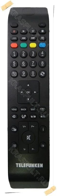 Лот: 15906447. Фото: 1. Пульт TELEFUNKEN D32F197A3C, D40F185M3... Пульты ДУ