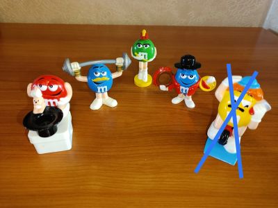 Лот: 19706080. Фото: 1. Фигурки m&m's. Игрушки