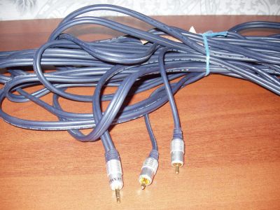 Лот: 10503283. Фото: 1. Аудио кабель Luxmann 15 м. Шлейфы, кабели, переходники