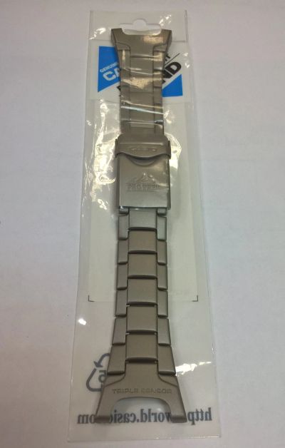 Лот: 11845282. Фото: 1. Браслет часов, титан Casio PRG-40T-7V... Ремешки, браслеты