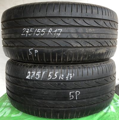 Лот: 13908391. Фото: 1. Шина 275/55 R17 275/55/17 Bridgestone... Шины