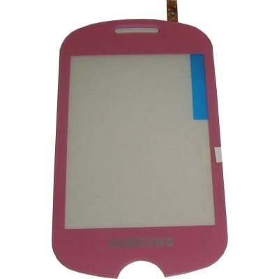 Лот: 25331014. Фото: 1. Тачскрин для Samsung C3510 Розовый. Дисплеи, дисплейные модули, тачскрины