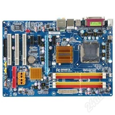 Лот: 523700. Фото: 1. Материнская плата Socket775 Gigabyte... Материнские платы