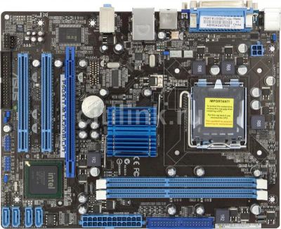 Лот: 9496300. Фото: 1. Материнская плата Asus P5G41T-M... Материнские платы