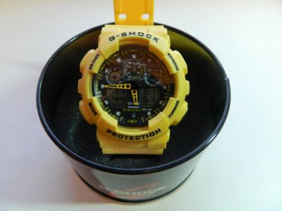 Лот: 4348808. Фото: 1. Часы Casio G-Shock Ga-100 Желтые. Другие наручные часы