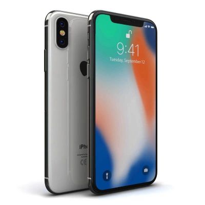 Лот: 13200585. Фото: 1. iPhone X 64Gb Silver. РСТ. Кредтит... Смартфоны