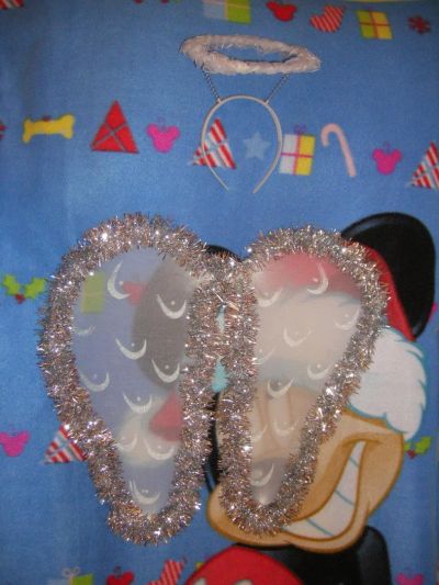 Лот: 4864149. Фото: 1. Крылышки, ободок-нимб и палочка... Детские карнавальные, праздничные костюмы