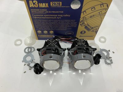 Лот: 17265823. Фото: 1. Светодиодные би-линзы Aozoom A3Max... Оптика и освещение