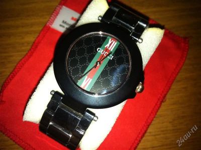 Лот: 1321715. Фото: 1. Часы Gucci (black) 27. Другие наручные часы