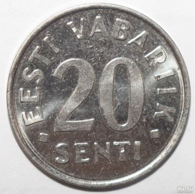 Лот: 3881278. Фото: 1. 20 сенти (сентов) 2004 год. Эстония. Европа