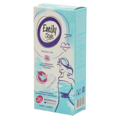Лот: 24654582. Фото: 1. Прокладки женские Emily Style... Средства личной гигиены 