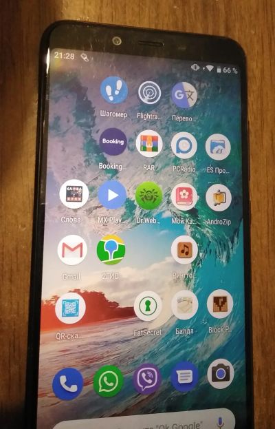 Лот: 15266343. Фото: 1. Смартфон Xiaomi Mi A2 Black. Смартфоны