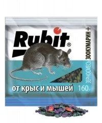 Лот: 12970488. Фото: 1. Приманка &quot;Рубит Зоокумарин... Средства от насекомых и грызунов