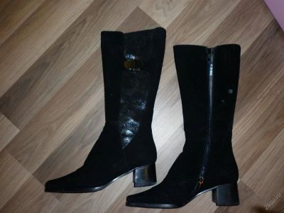 Лот: 4621771. Фото: 1. Новые зимние сапоги из натуральной... Сапоги