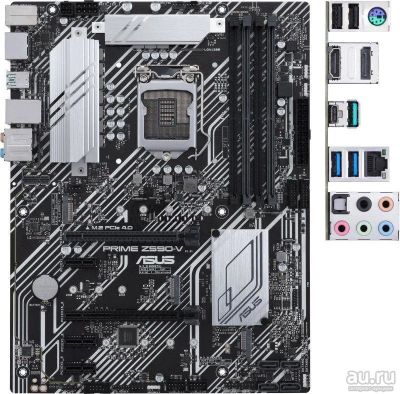 Лот: 18550059. Фото: 1. Asus PRIME Z590-V-SI. Материнские платы