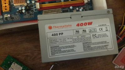 Лот: 8863088. Фото: 1. thermaltake 400w. Корпуса, блоки питания