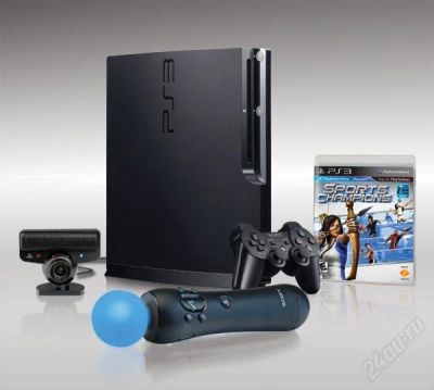 Лот: 719578. Фото: 1. PlayStation 3 + 2 джойстика... Игровые приставки, консоли