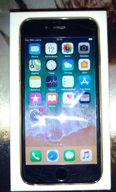Лот: 10613087. Фото: 1. Apple iPhone 6 16Гб. Отличное... Смартфоны