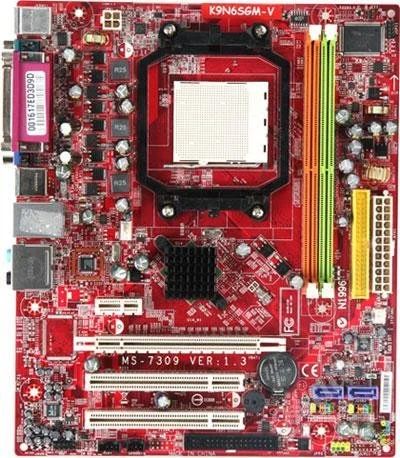 Лот: 314177. Фото: 1. Продам материнскую плату MSI AM2... Материнские платы