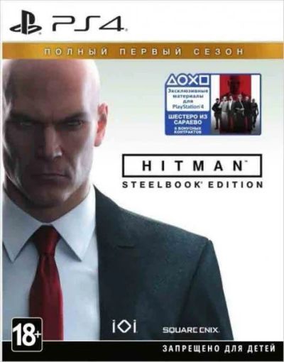 Лот: 11304942. Фото: 1. Hitman Полный первый сезон [PS4... Игры для консолей
