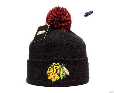 Лот: 16831409. Фото: 1. Шапка Black Hawks NHL (черный). Головные уборы