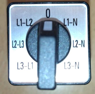 Лот: 18824870. Фото: 1. Ключ (переключатель) вольтметра... Оборудование трансформаторных подстанций