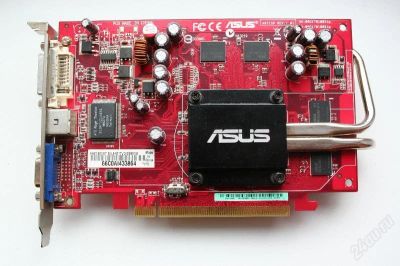 Лот: 143438. Фото: 1. ATI Radeon 1600XT PCI-E 256mb... Видеокарты