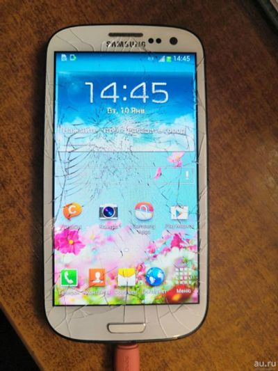Лот: 18575226. Фото: 1. смартфон Samsung i9300 (на запчасти... Смартфоны