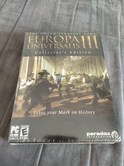 Лот: 12039414. Фото: 1. Europa Universalis III Collector... Игры для ПК