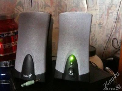 Лот: 2470220. Фото: 1. колонки genius SP-q06s 2.0. Акустические системы