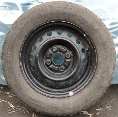 Лот: 2007220. Фото: 1. 175/70R13 4x100/5J/DIA60. Шины на дисках