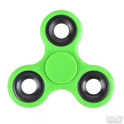 Лот: 9944390. Фото: 1. Спиннер Hand Spinner HS01, зеленый... Развивающие