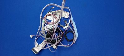 Лот: 24419321. Фото: 1. LVDS + Комплект межплатных кабелей... Запчасти для телевизоров, видеотехники, аудиотехники