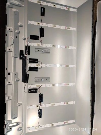 Лот: 15713829. Фото: 1. led string LB48009 V0_03 , LB48009... Запчасти для телевизоров, видеотехники, аудиотехники