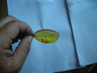 Лот: 5822565. Фото: 1. Янтарь камень инсект инклюз СССР... Ювелирные изделия