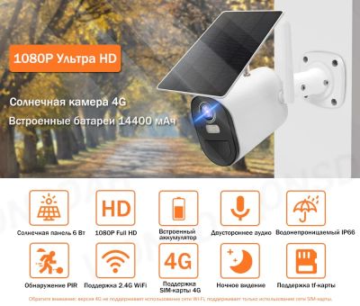 Лот: 18386039. Фото: 1. Новая. Гарантия. Уличная IP камера... Видеонаблюдение