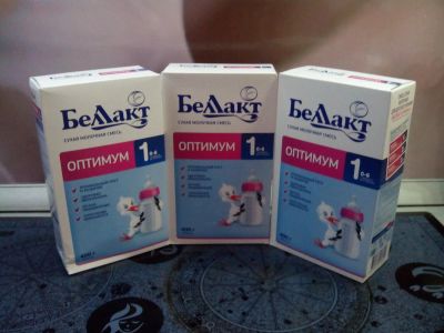 Лот: 6130905. Фото: 1. Беллакт оптимум 1 детская смесь... Детское питание