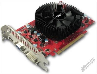Лот: 6680438. Фото: 1. Palit GeForce 9800GT 1024Mb 256Bit... Видеокарты
