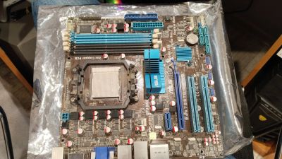Лот: 21545083. Фото: 1. Asus m4a785td-m evo. Материнские платы