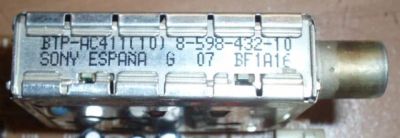 Лот: 14111298. Фото: 1. Тюнер телевизионный BTP-AC411. Запчасти для телевизоров, видеотехники, аудиотехники