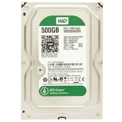 Лот: 5120384. Фото: 1. 500 Gb HDD Western Digital Caviar... Жёсткие диски (HDD)