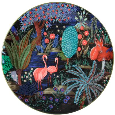 Лот: 25053078. Фото: 1. Тарелка десертная Gien Le Jardin... Тарелки, блюда, салатники
