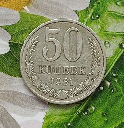 Лот: 19861983. Фото: 1. 50 копеек 1981г. Россия и СССР 1917-1991 года