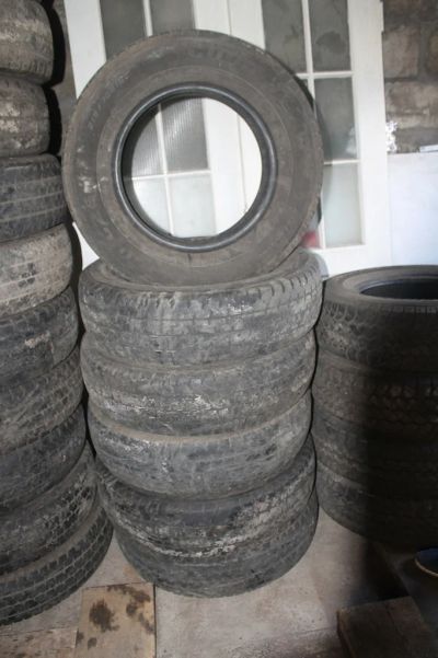 Лот: 9638458. Фото: 1. Резина грузовая GoodYear 215/75... Шины